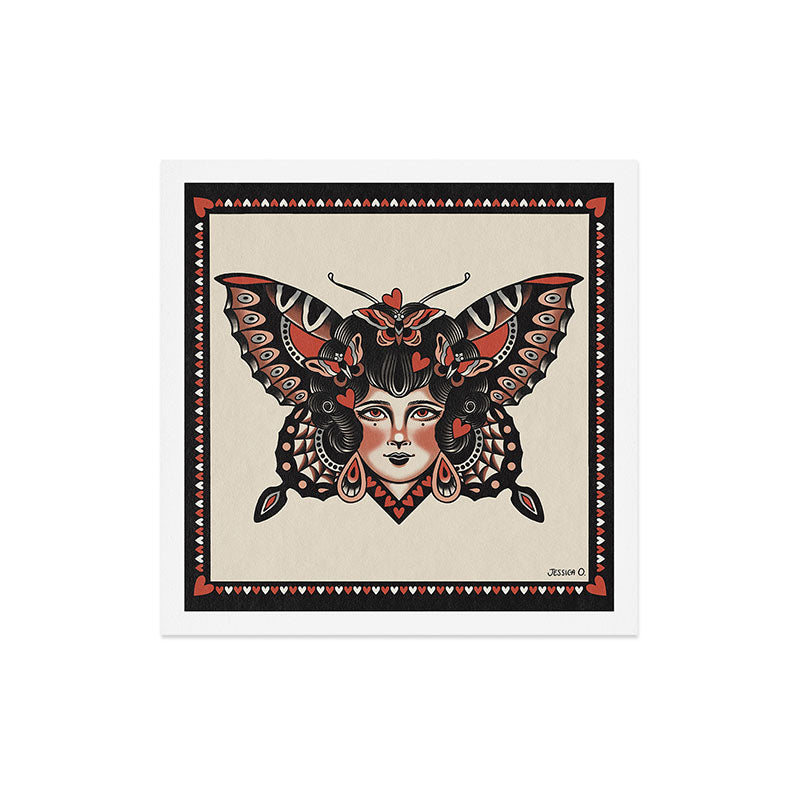 Queen of my heart (black hair) Art Print Gallery Image 2