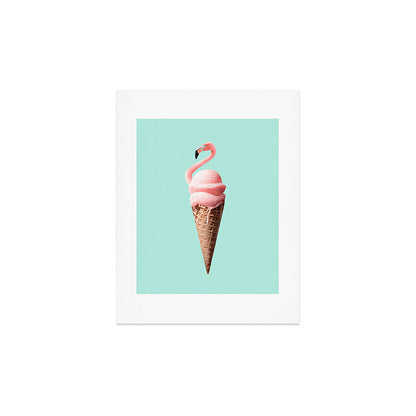 FLAMINGO CONE Art Print Gallery Image 2
