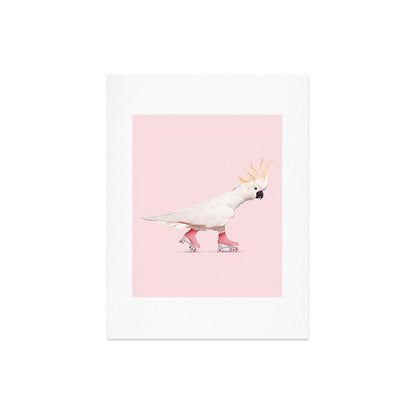 ROLLERSKATING COCKATOO Art Print Gallery Image 6