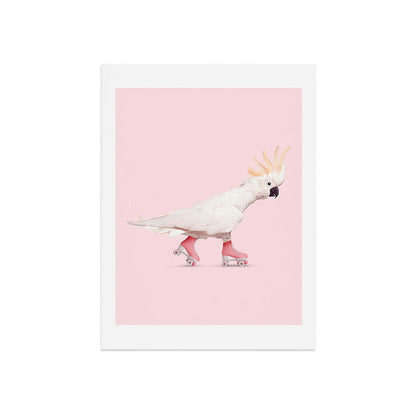 ROLLERSKATING COCKATOO Art Print Gallery Image 7