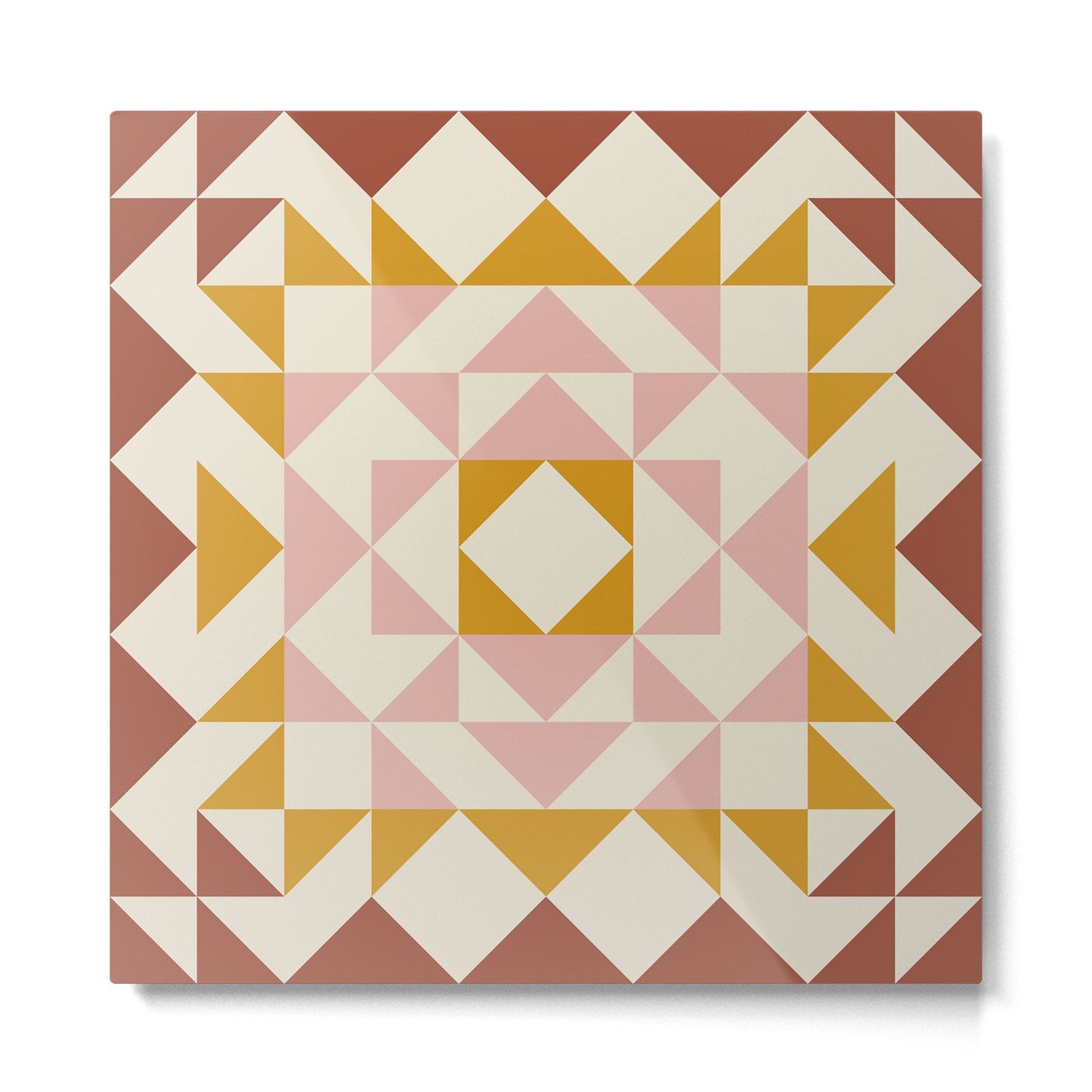 Autumn Quilt Metal Print Gallery Image 2