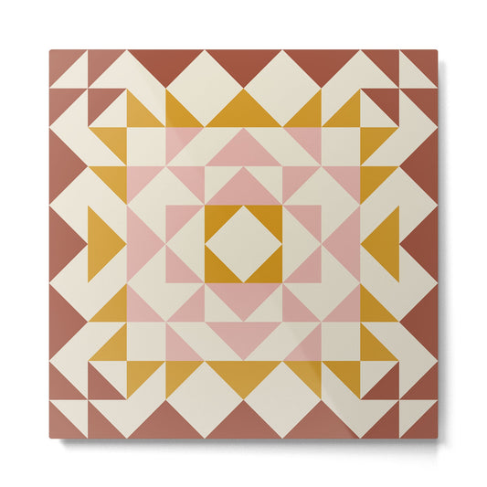 Autumn Quilt Metal Print Gallery Image 2