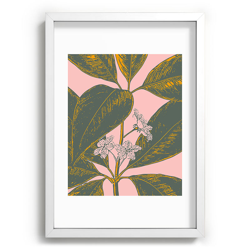 Modern Botanical Banana Leaf Framed Art Print Gallery Image 105