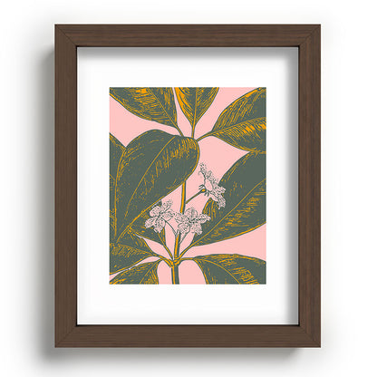 Modern Botanical Banana Leaf Framed Art Print Gallery Image 88
