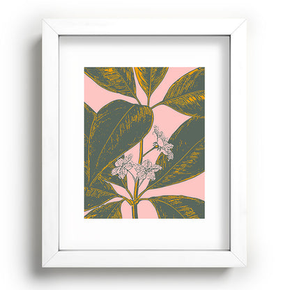 Modern Botanical Banana Leaf Framed Art Print Gallery Image 103