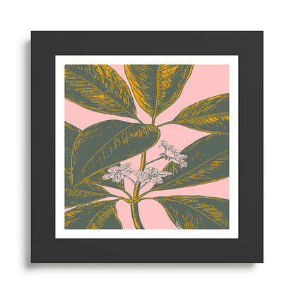 Modern Botanical Banana Leaf Framed Art Print Gallery Image 46