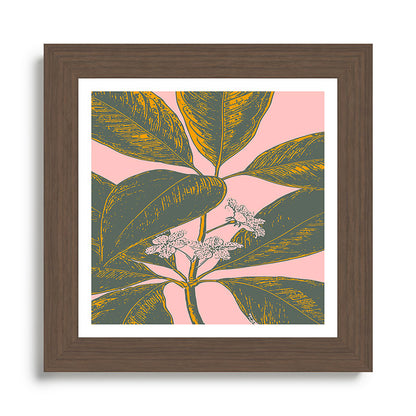 Modern Botanical Banana Leaf Framed Art Print Gallery Image 57