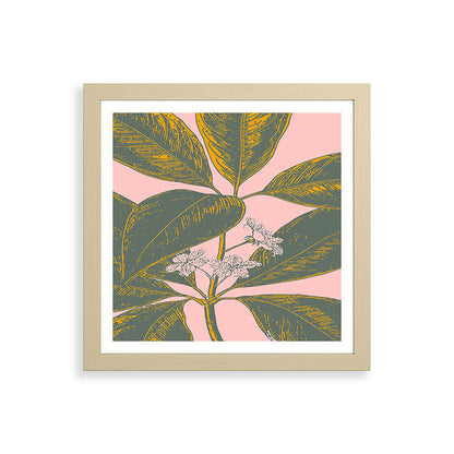 Modern Botanical Banana Leaf Framed Art Print Gallery Image 71