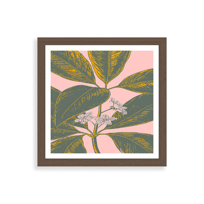 Modern Botanical Banana Leaf Framed Art Print Gallery Image 60
