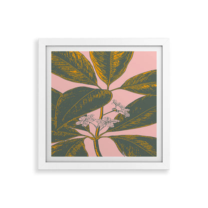 Modern Botanical Banana Leaf Framed Art Print Gallery Image 82