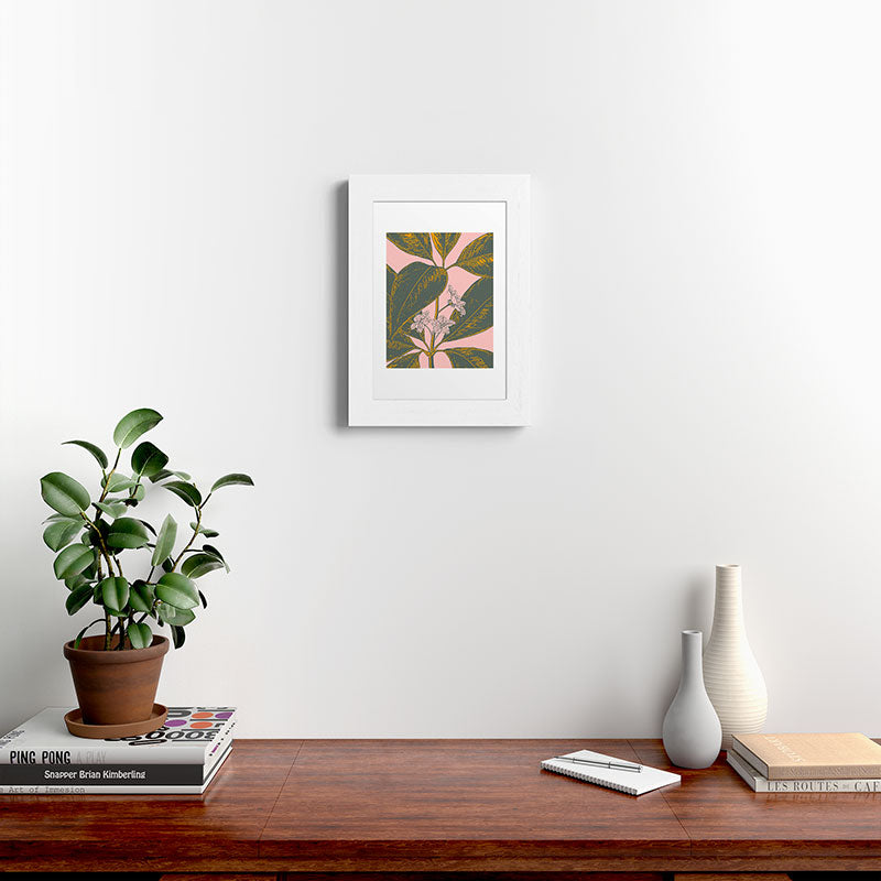 Modern Botanical Banana Leaf Framed Art Print Gallery Image 72