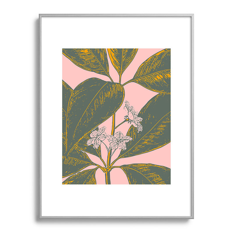 Modern Botanical Banana Leaf Framed Art Print Gallery Image 134