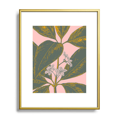 Modern Botanical Banana Leaf Framed Art Print Gallery Image 120