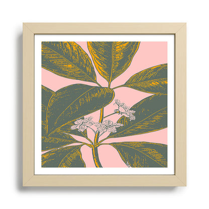Modern Botanical Banana Leaf Framed Art Print Gallery Image 24
