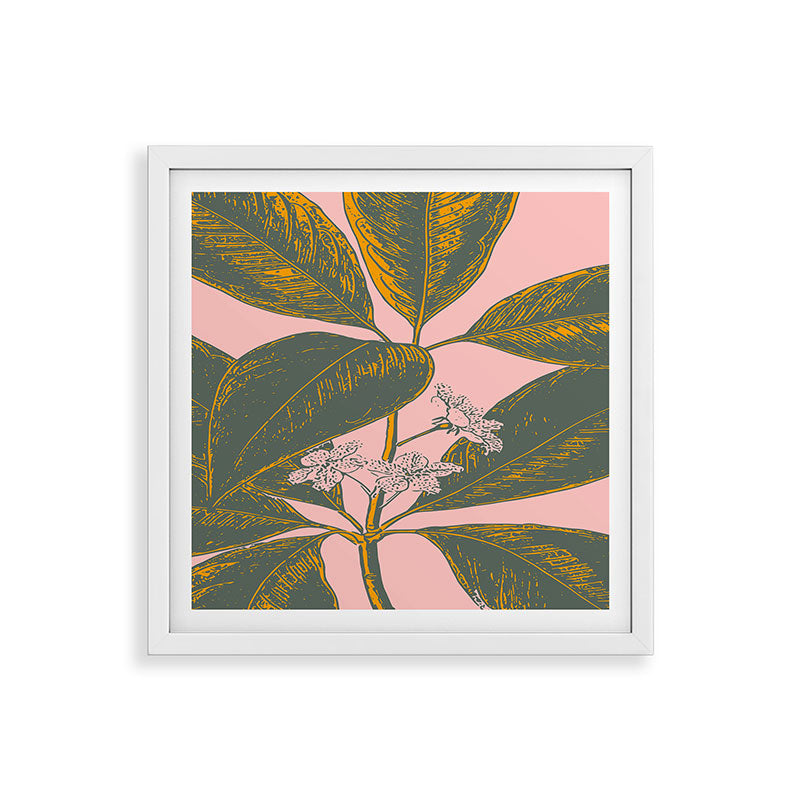 Modern Botanical Banana Leaf Framed Art Print Gallery Image 38