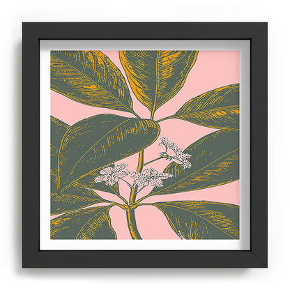 Modern Botanical Banana Leaf Framed Art Print Gallery Image 90