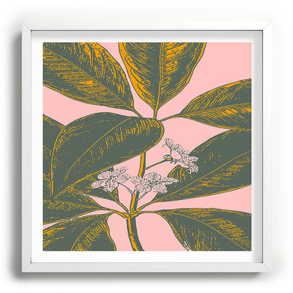 Modern Botanical Banana Leaf Framed Art Print Gallery Image 118