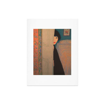Behind the Painted Door Art Print Gallery Image 6