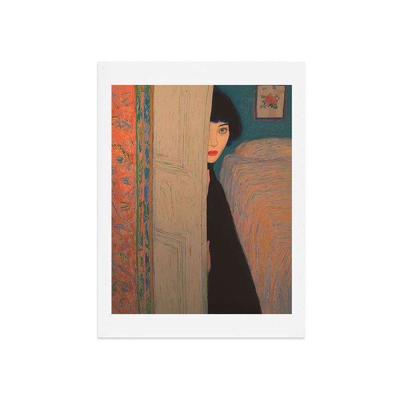 Behind the Painted Door Art Print Gallery Image 7