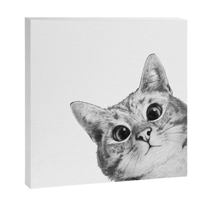 sneaky cat Canvas Print Gallery Image 6