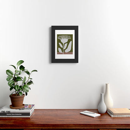 Flower mask Framed Art Print Gallery Image 31