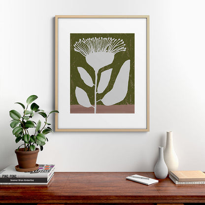 Flower mask Framed Art Print Gallery Image 21