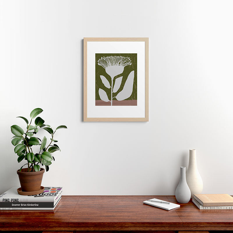 Flower mask Framed Art Print Gallery Image 47
