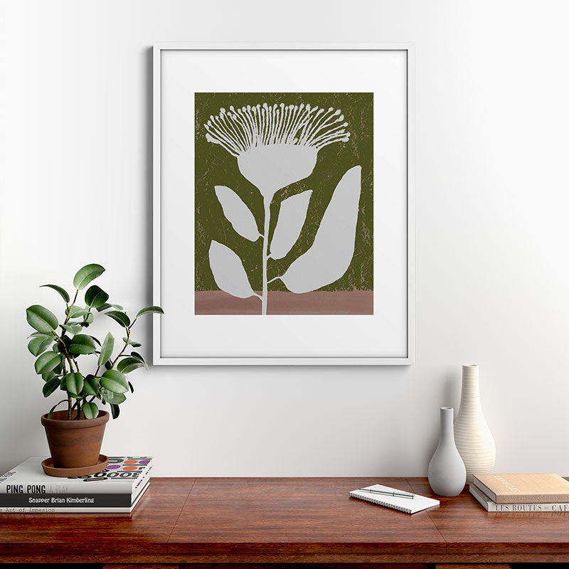 Flower mask Framed Art Print Gallery Image 28