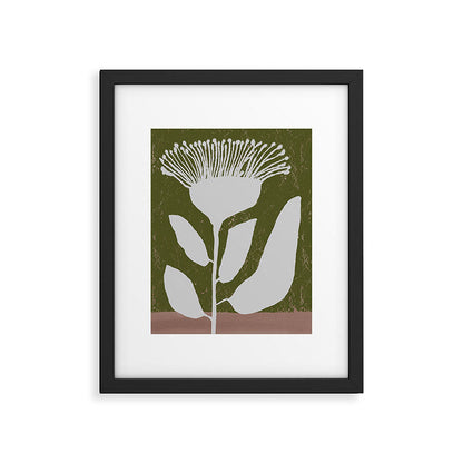 Flower mask Framed Art Print Gallery Image 1