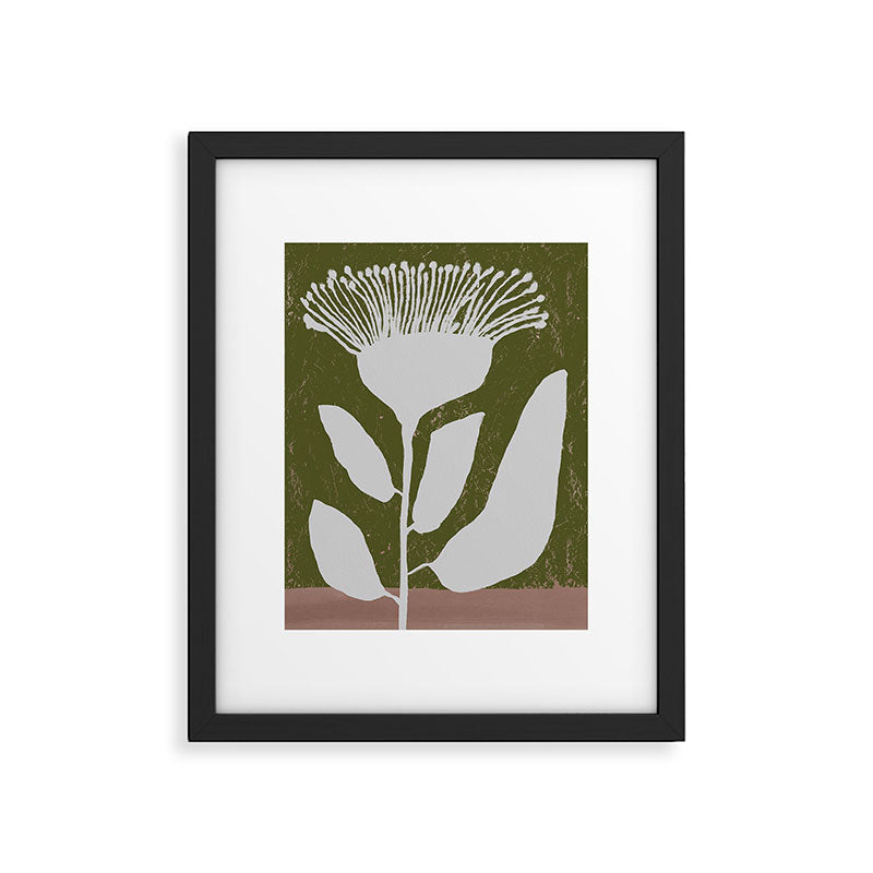 Flower mask Framed Art Print Gallery Image 5