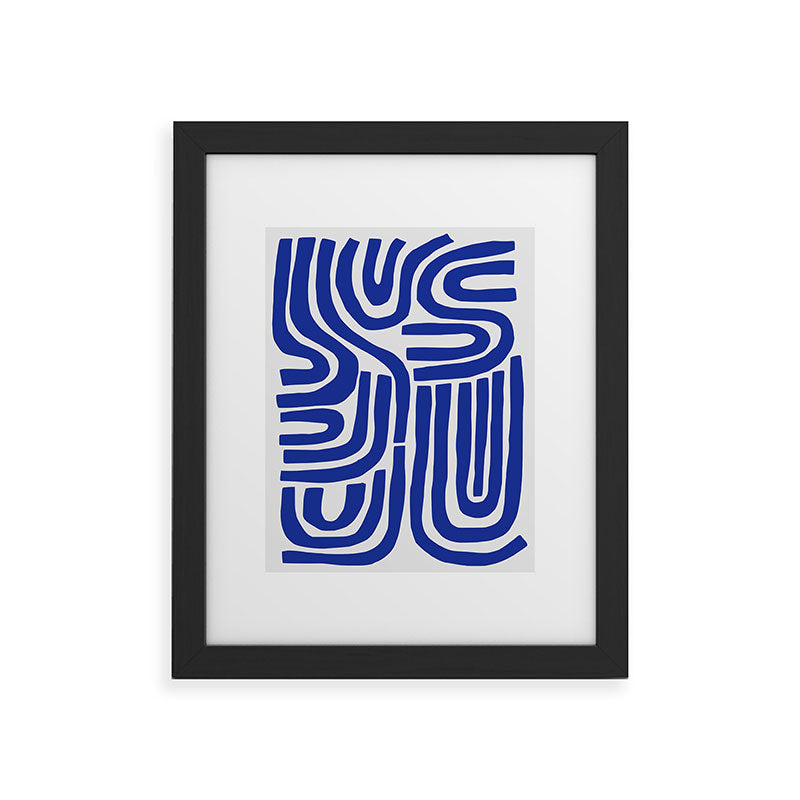 S and U Framed Art Print Gallery Image 34