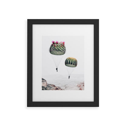 Flying Cacti Framed Art Print Gallery Image 41
