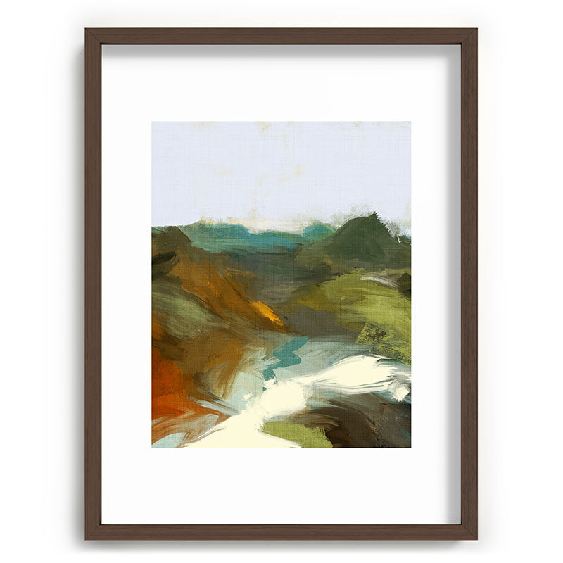 the path abstract landscape art Framed Art Print Gallery Image 91