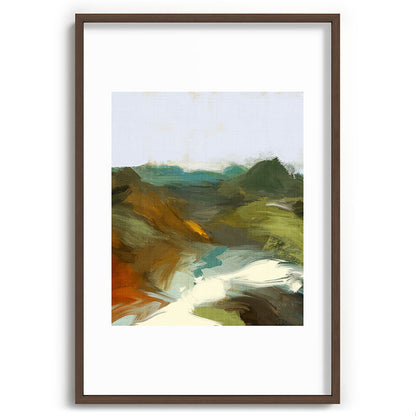 the path abstract landscape art Framed Art Print Gallery Image 94
