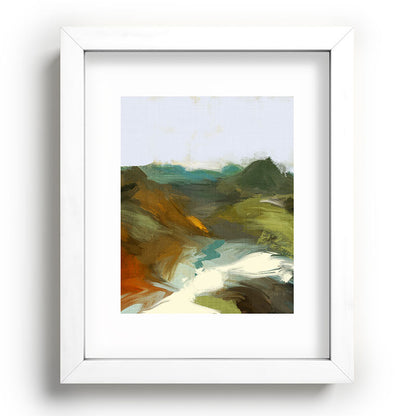 the path abstract landscape art Framed Art Print Gallery Image 103