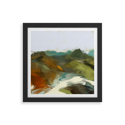 the path abstract landscape art Framed Art Print Gallery Image 50