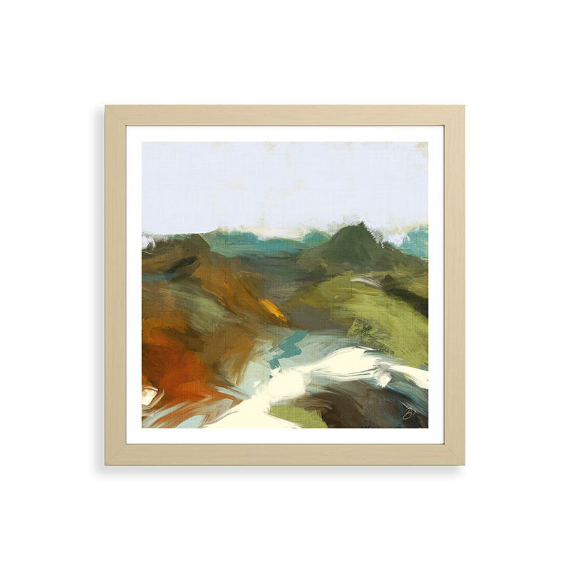 the path abstract landscape art Framed Art Print Gallery Image 71