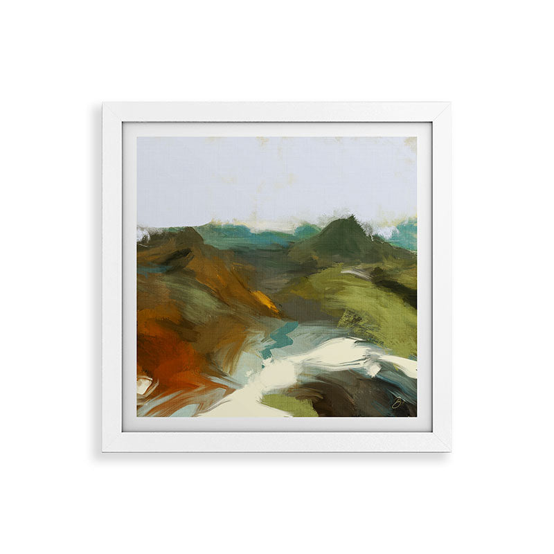 the path abstract landscape art Framed Art Print Gallery Image 82