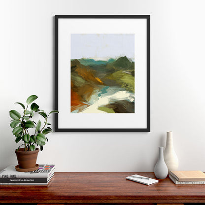 the path abstract landscape art Framed Art Print Gallery Image 48