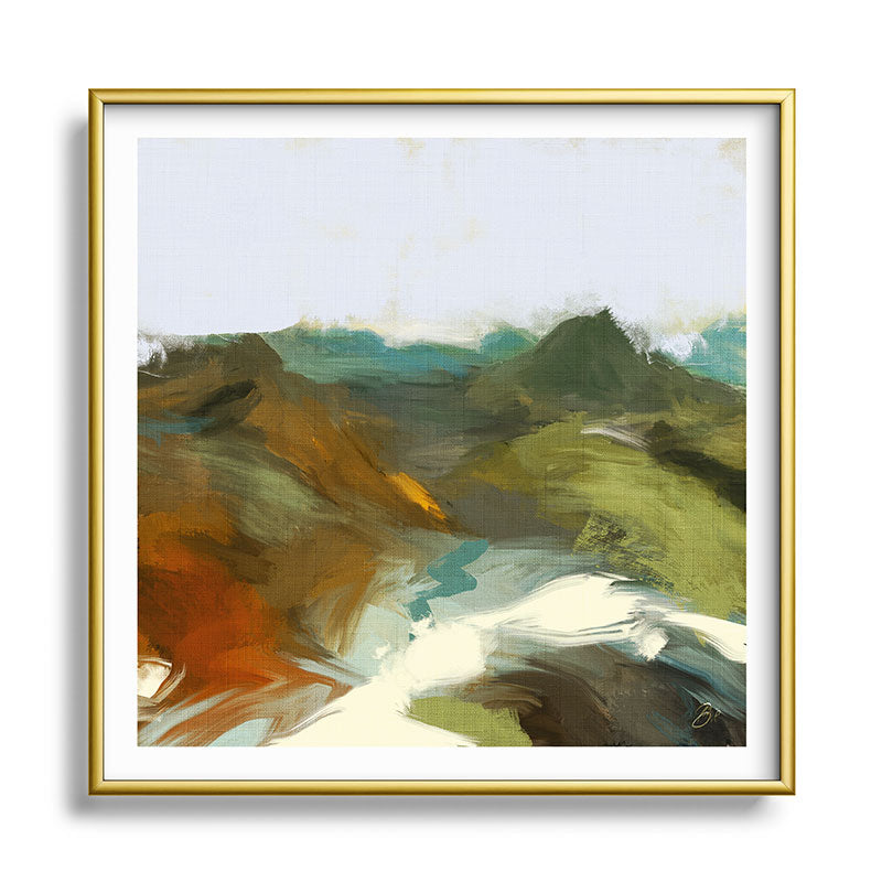 the path abstract landscape art Framed Art Print Gallery Image 133