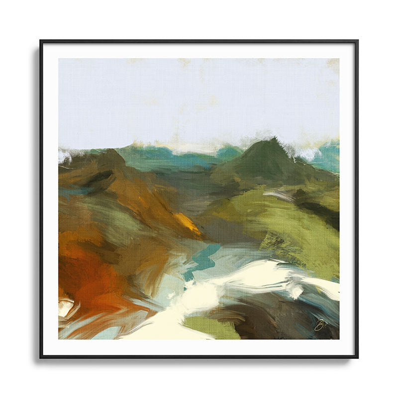 the path abstract landscape art Framed Art Print Gallery Image 126