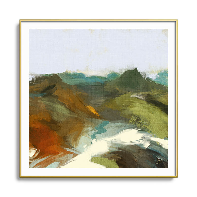 the path abstract landscape art Framed Art Print Gallery Image 136