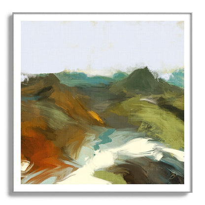 the path abstract landscape art Framed Art Print Gallery Image 142
