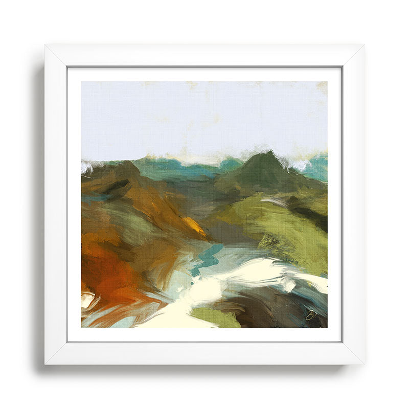 the path abstract landscape art Framed Art Print Gallery Image 35