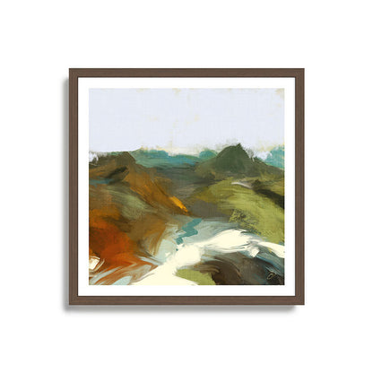 the path abstract landscape art Framed Art Print Gallery Image 17