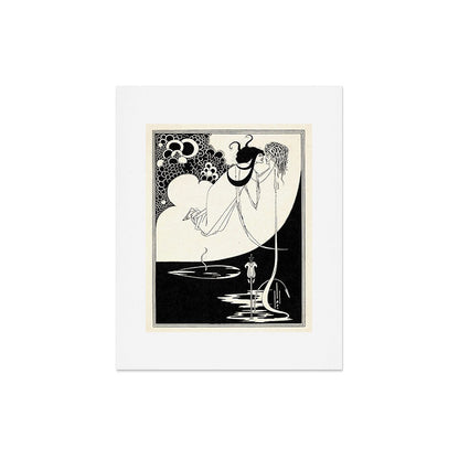 Art by Aubrey Beardsley for "Salome" by Oscar Wilde (1893) Art Print Gallery Image 4
