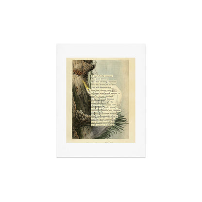 Great White Egret Divination from # An Almanac of Birds # Divinations for Uncertain Days Art Print Gallery Image 2