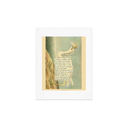 Great White Heron Divination from # An Almanac of Birds # Divinations for Uncertain Days Art Print Gallery Image 3