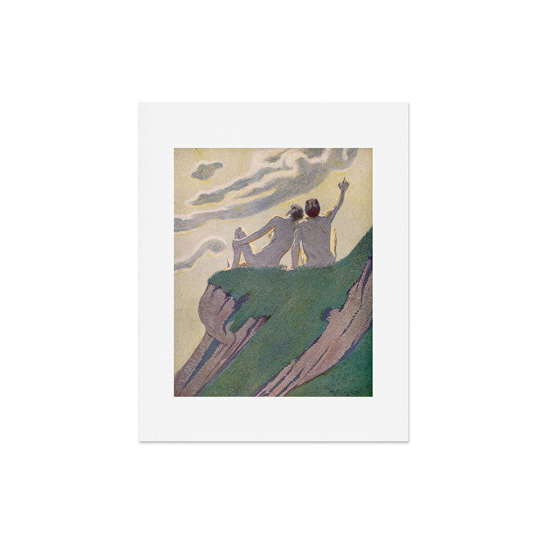 "I do not know what it is except that it is grand, and that it is happiness" (Margaret C Cook, 1913) Art Print Gallery Image 4