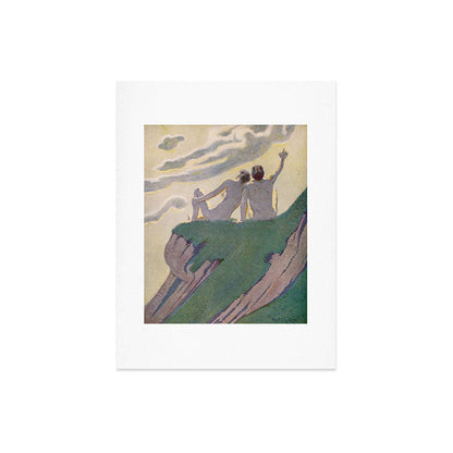 "I do not know what it is except that it is grand, and that it is happiness" (Margaret C Cook, 1913) Art Print Gallery Image 6